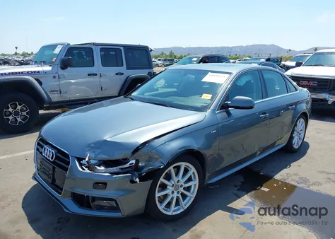 2016 Audi A4 2.0T Premium z USA, uszkodzony, nr VIN WAUFFAFL7GN015637